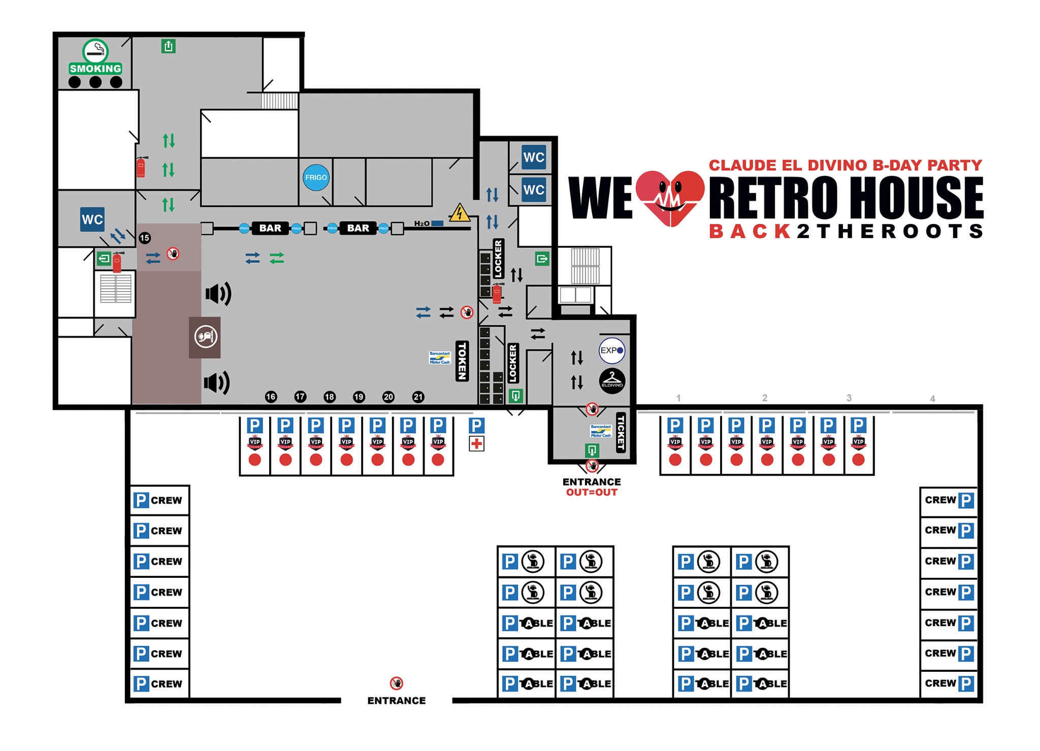 Warehouse Table Plan